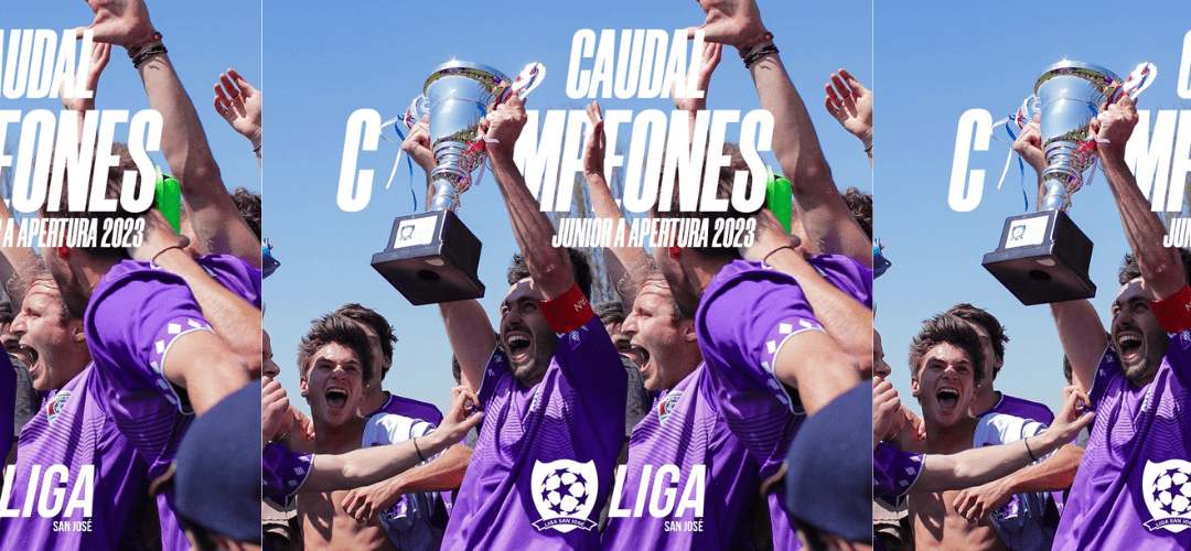 En Junior A: Caudal Campeón del Torneo de Apertura 2023